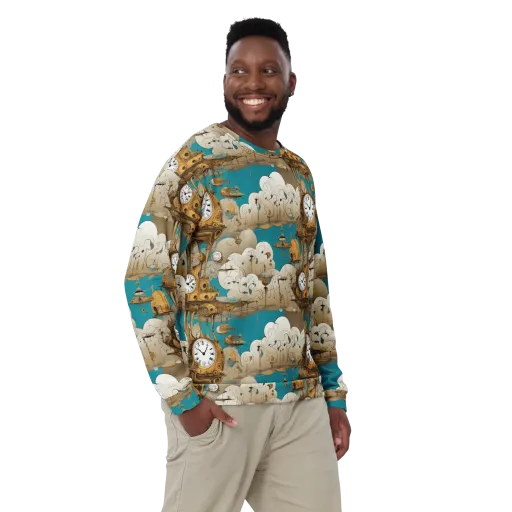 Clockwork Nimbus on a Sweatshirt