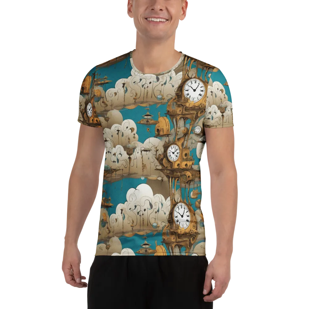 Clockwork Nimbus on Men's Athletic T-Shirt — Front