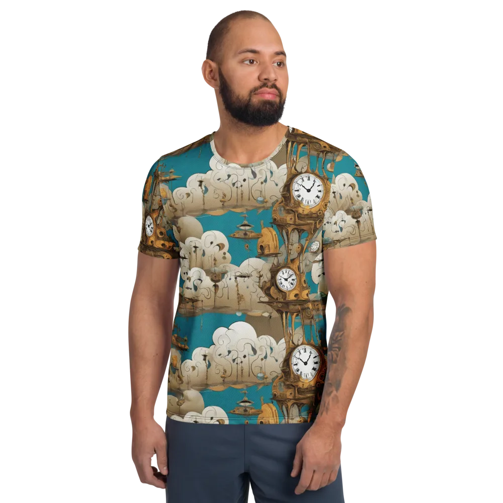 Clockwork Nimbus on Men's Athletic T-Shirt — Front