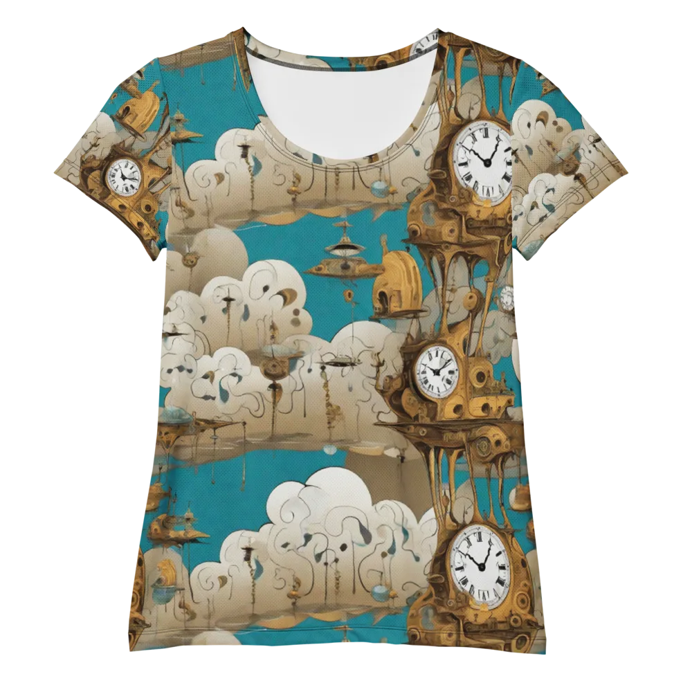 Clockwork Nimbus on Women's Athletic T-Shirt — Front