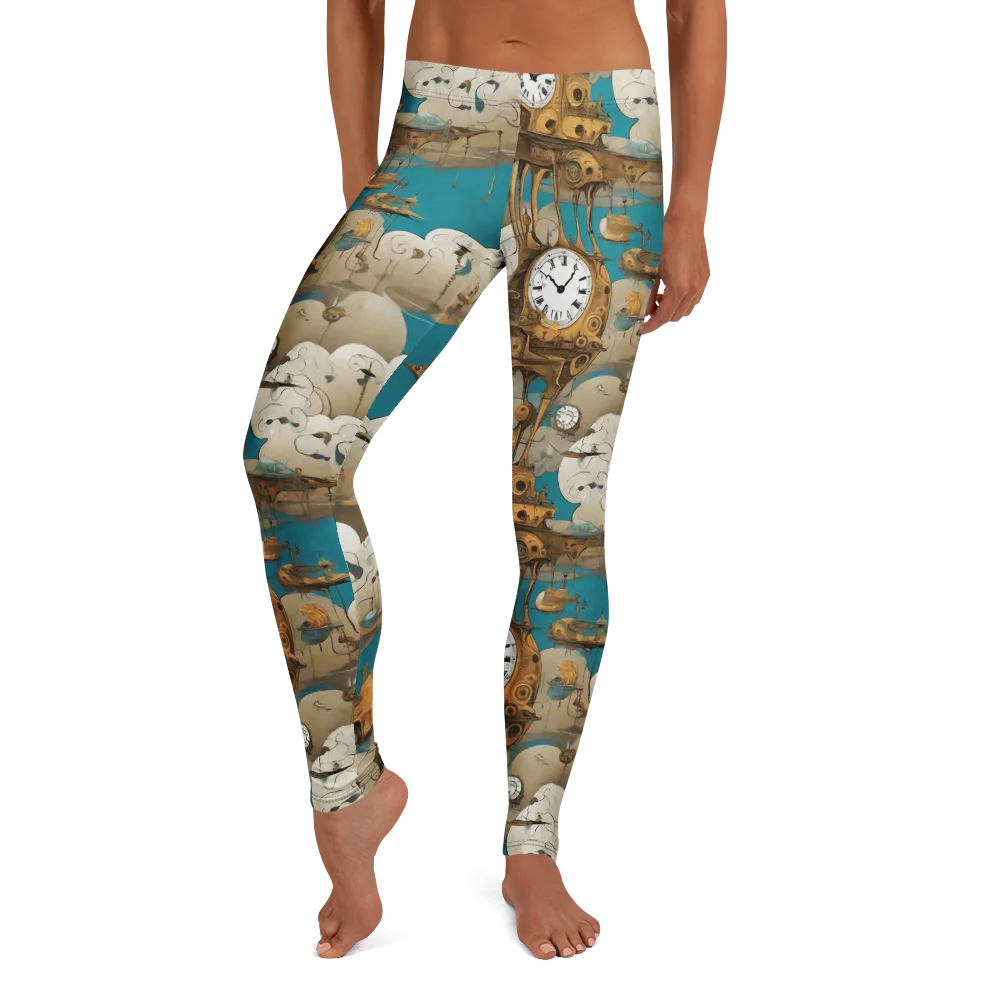 Clockwork Nimbus on Leggings — Front