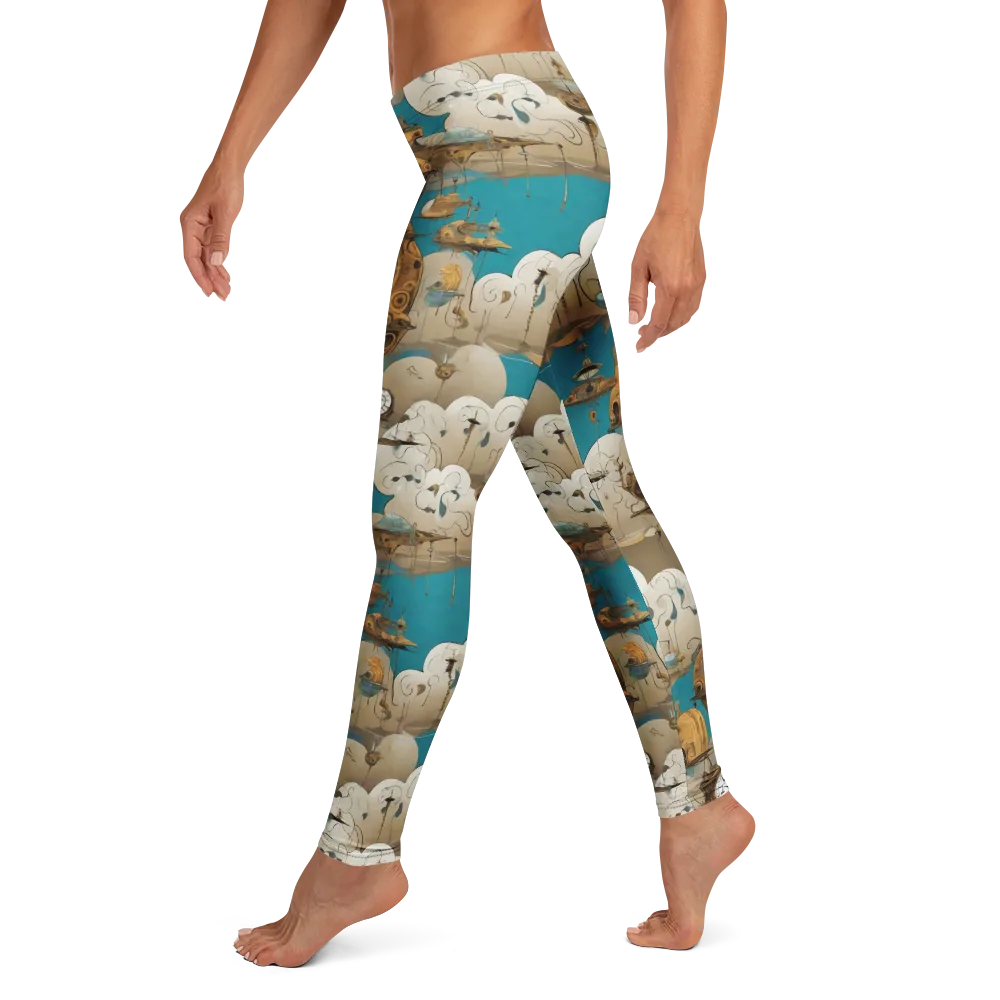 Clockwork Nimbus on Leggings — Left