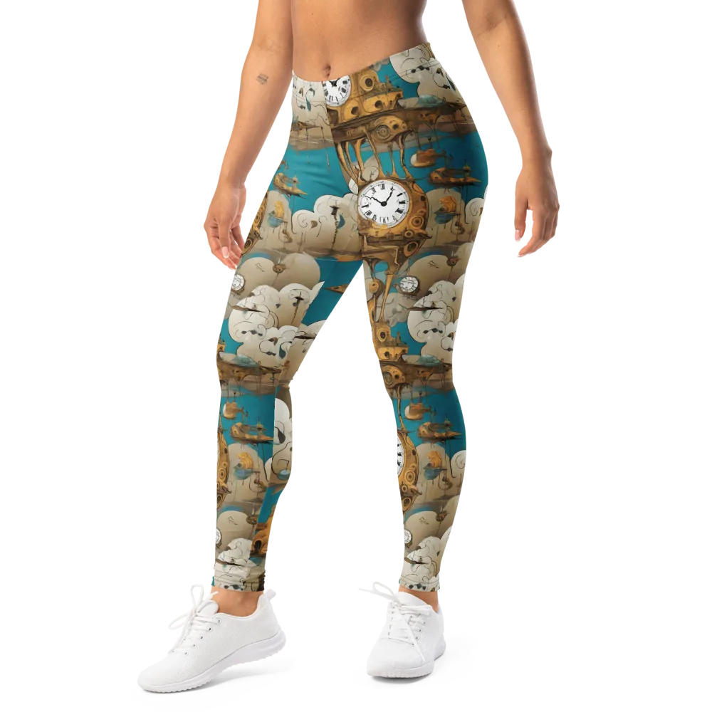 Clockwork Nimbus on Leggings — Left Front