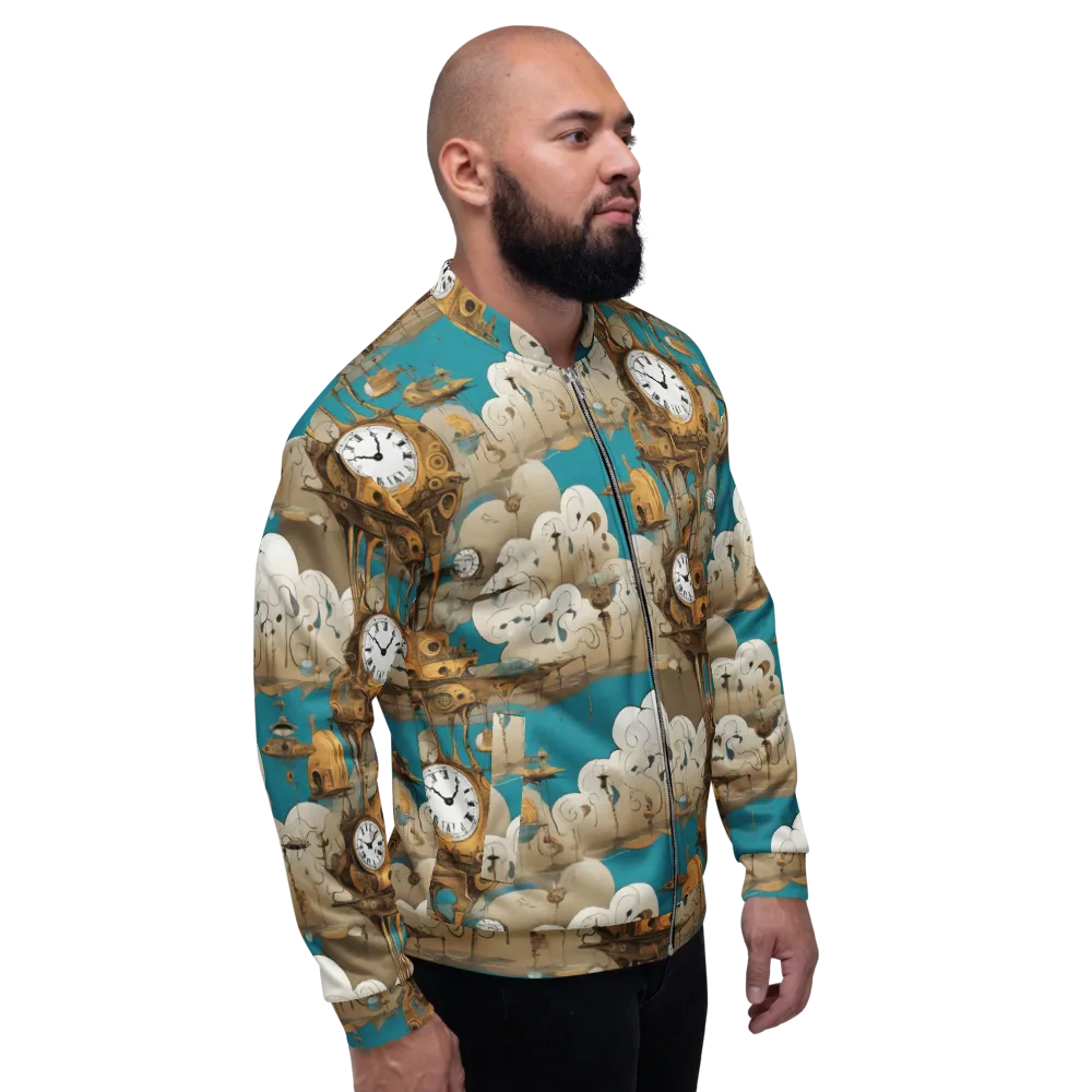 Clockwork Nimbus on Bomber Jacket — Right