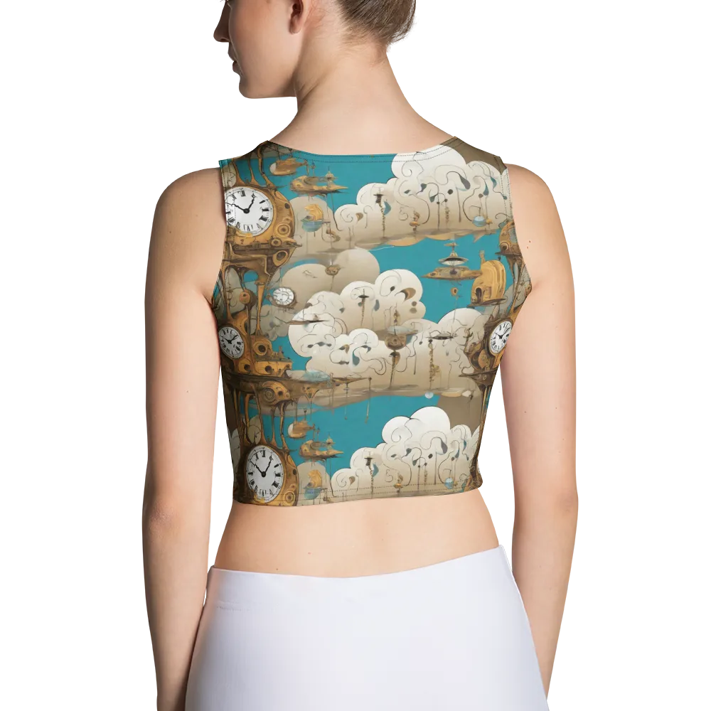 Clockwork Nimbus on Crop Top — Back