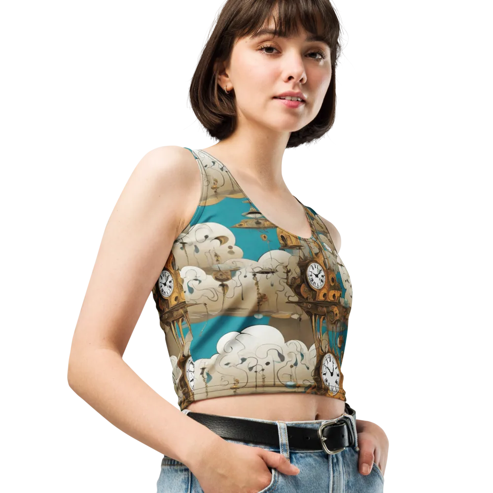 Clockwork Nimbus on Crop Top — Right Front