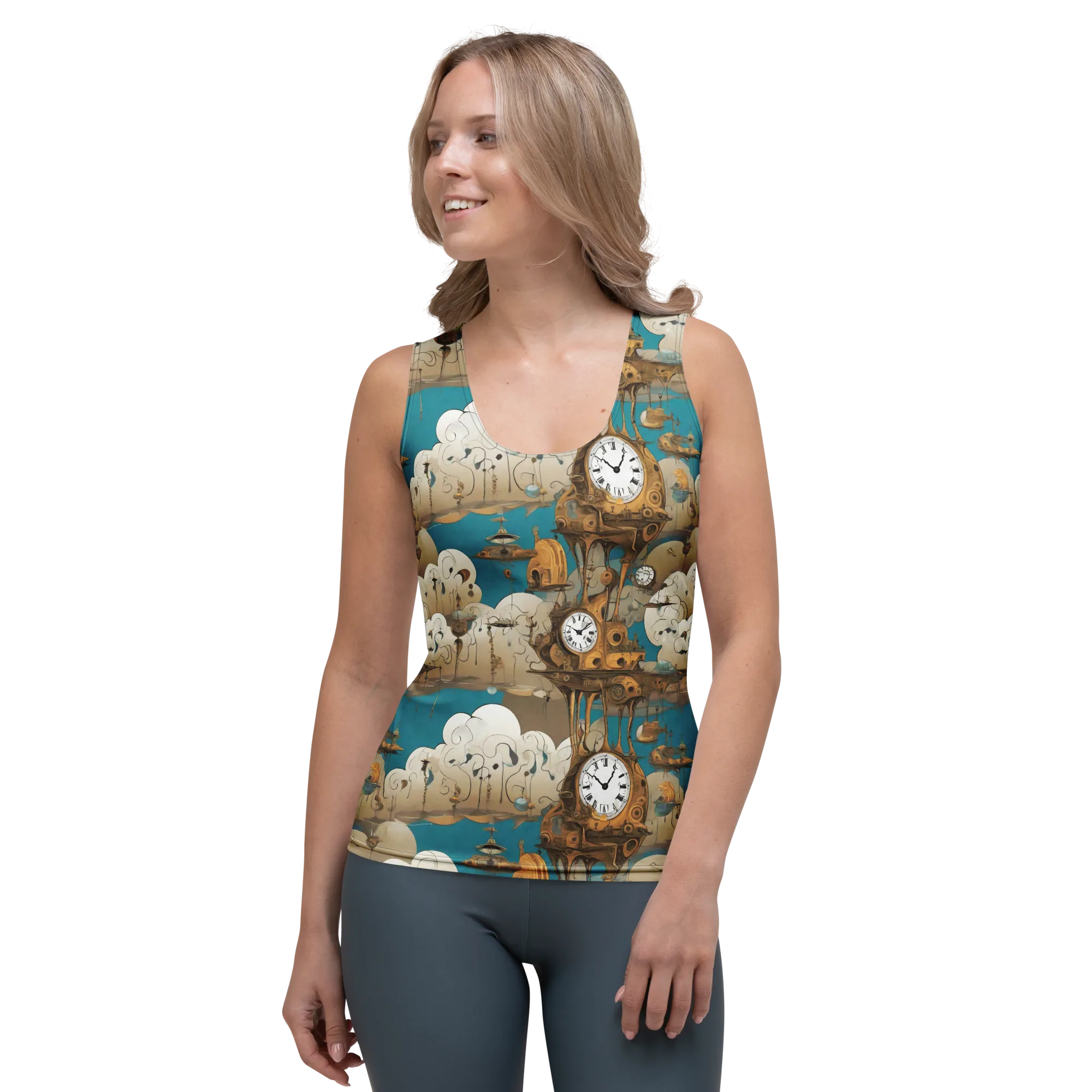 Clockwork Nimbus on Women's Tank Top — Front