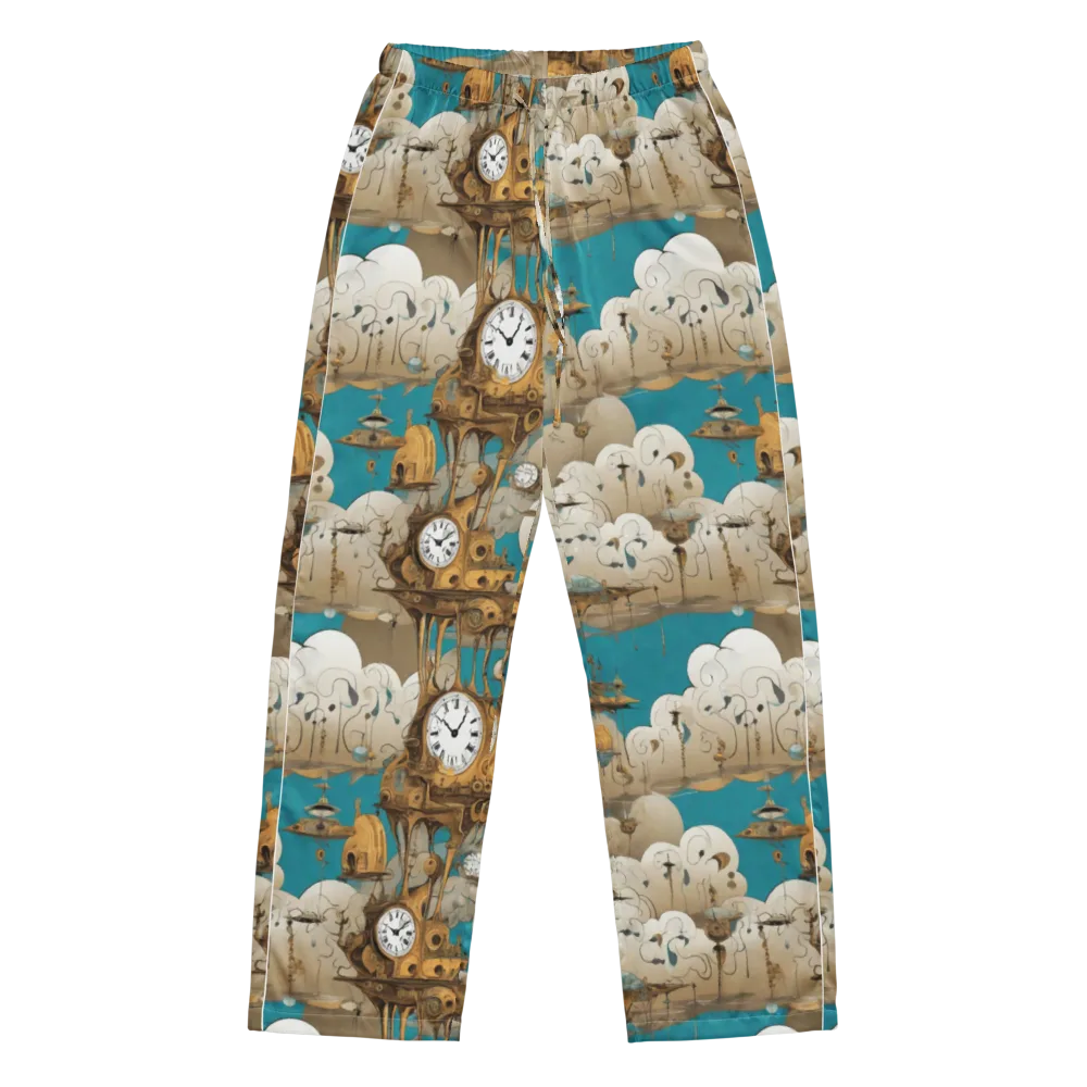 Clockwork Nimbus on Women's Pajama Pants — Front