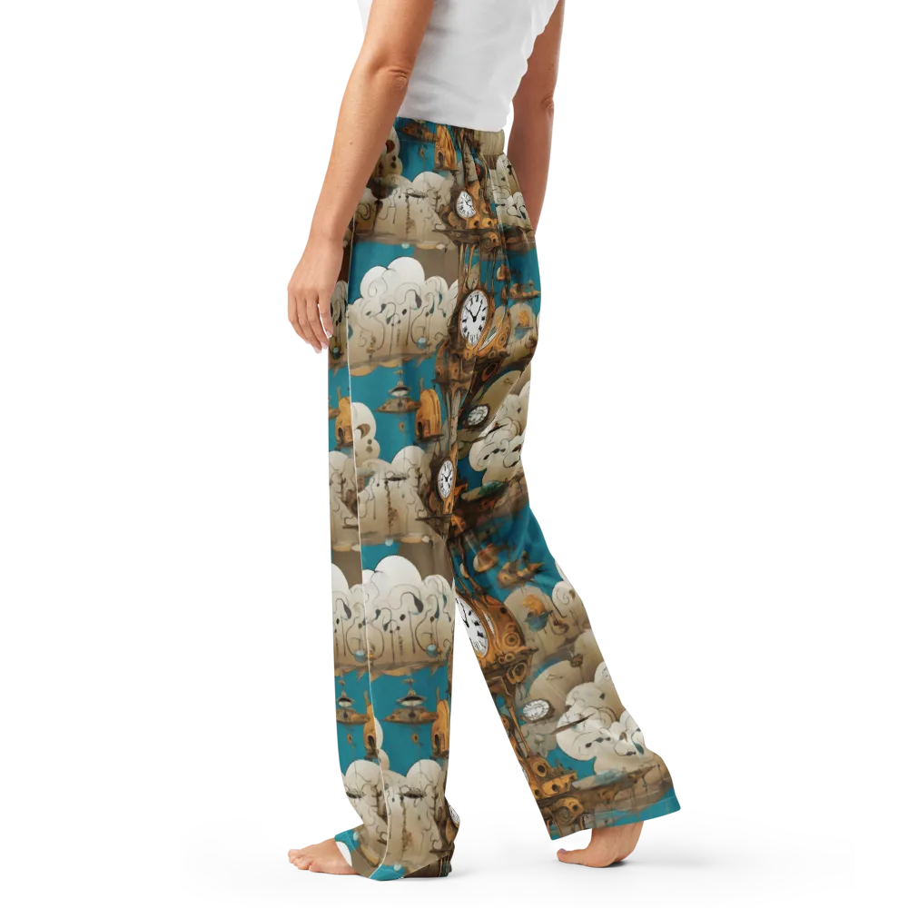 Clockwork Nimbus on Women's Pajama Pants — Left