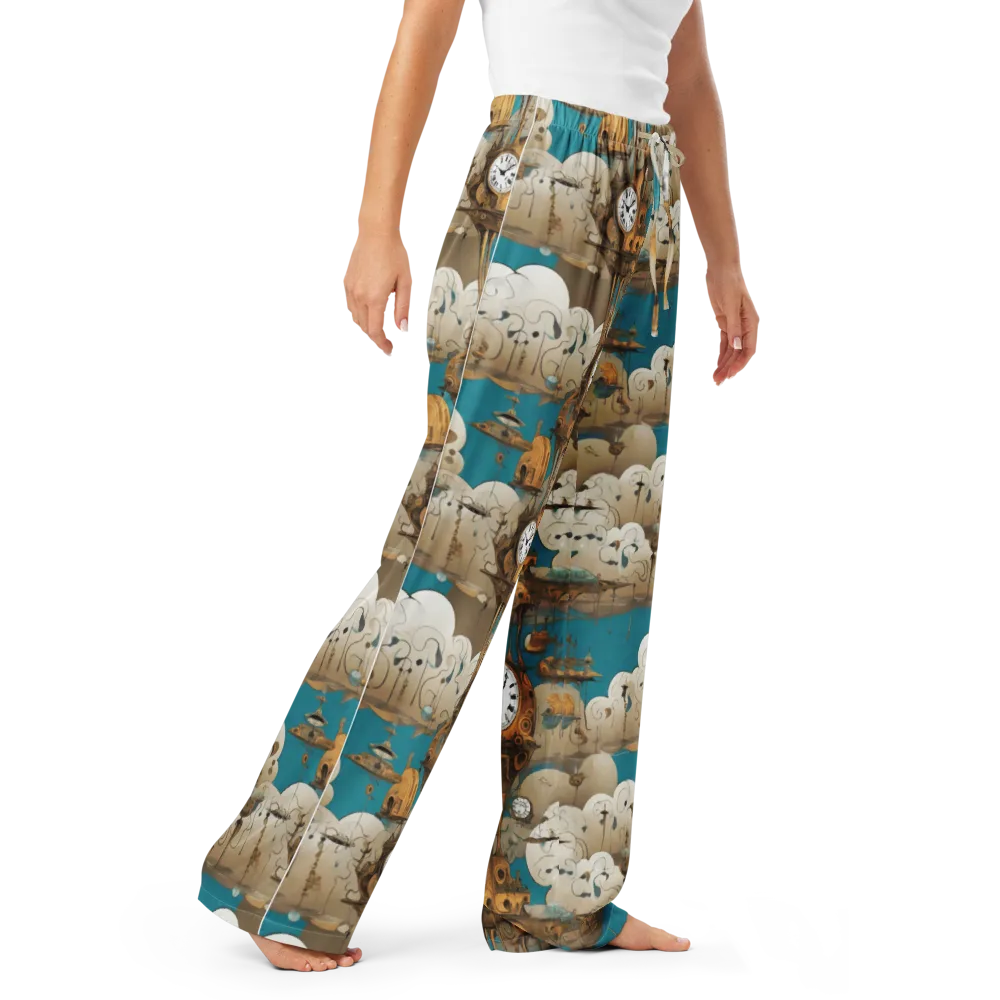 Clockwork Nimbus on Women's Pajama Pants — Right Front