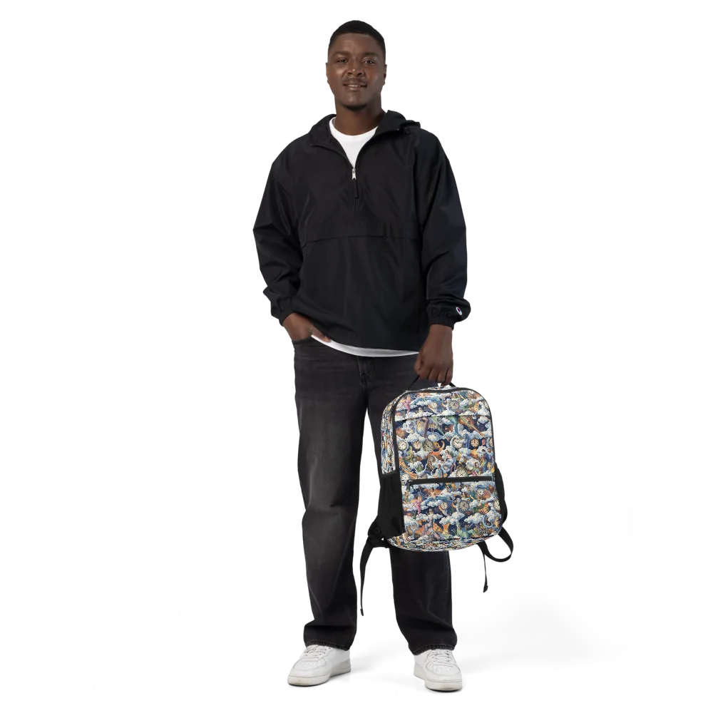 Chronicles of Cloudtime on Utility Backpack — Front