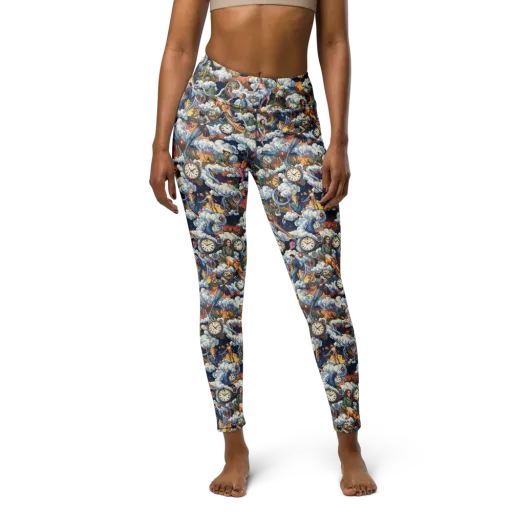 Chronicles of Cloudtime on a Yoga Leggings