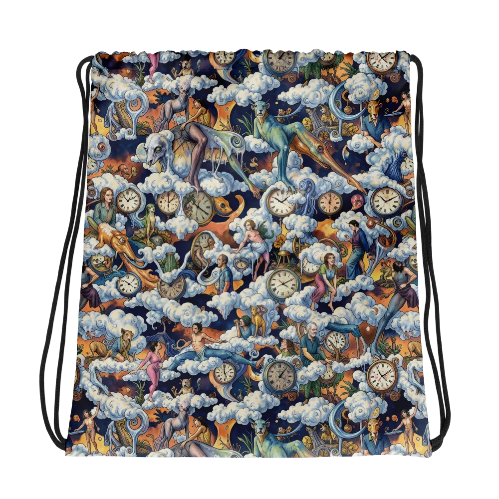 Chronicles of Cloudtime on Drawstring Bag — Photo