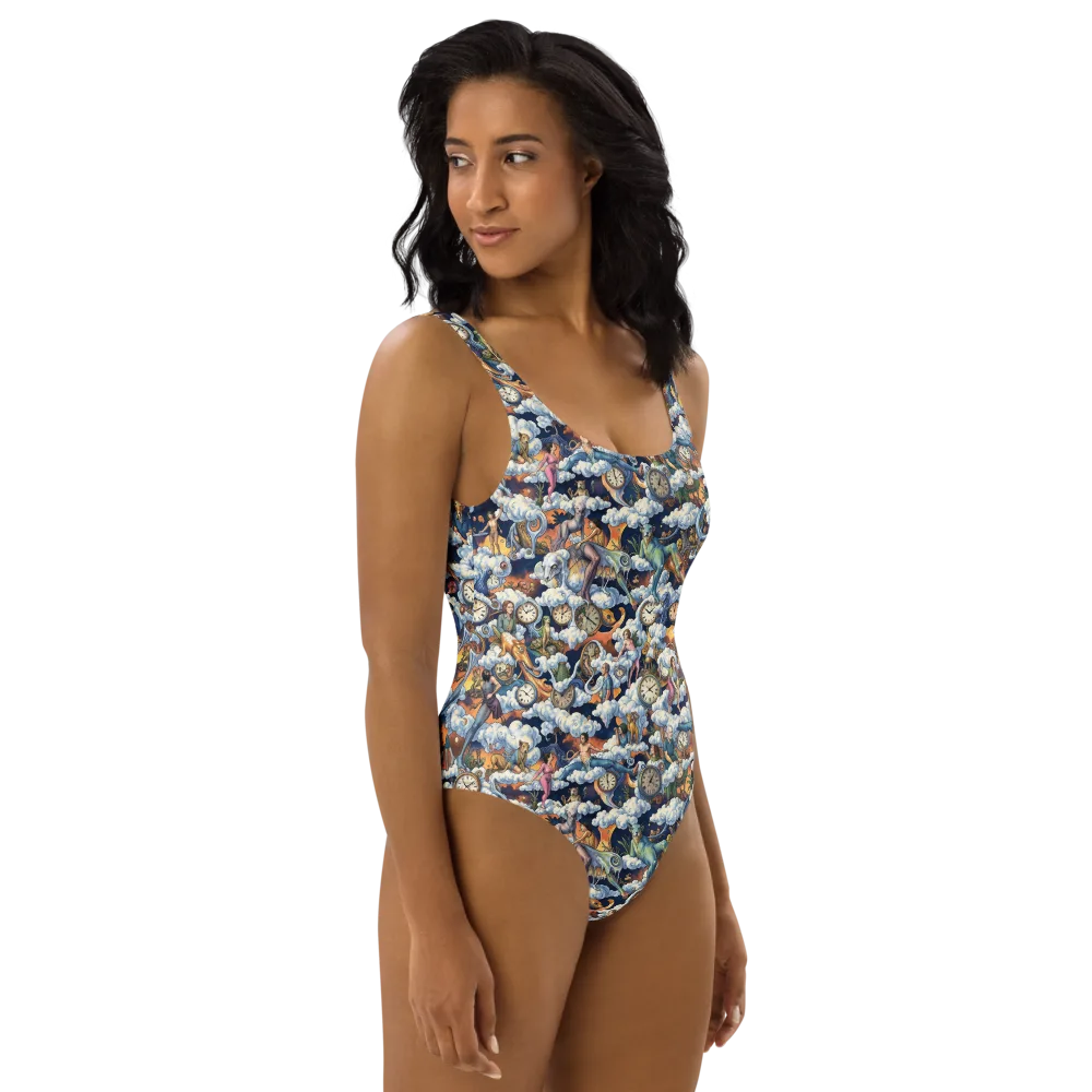 Chronicles of Cloudtime on One-Piece Swimsuit — Right