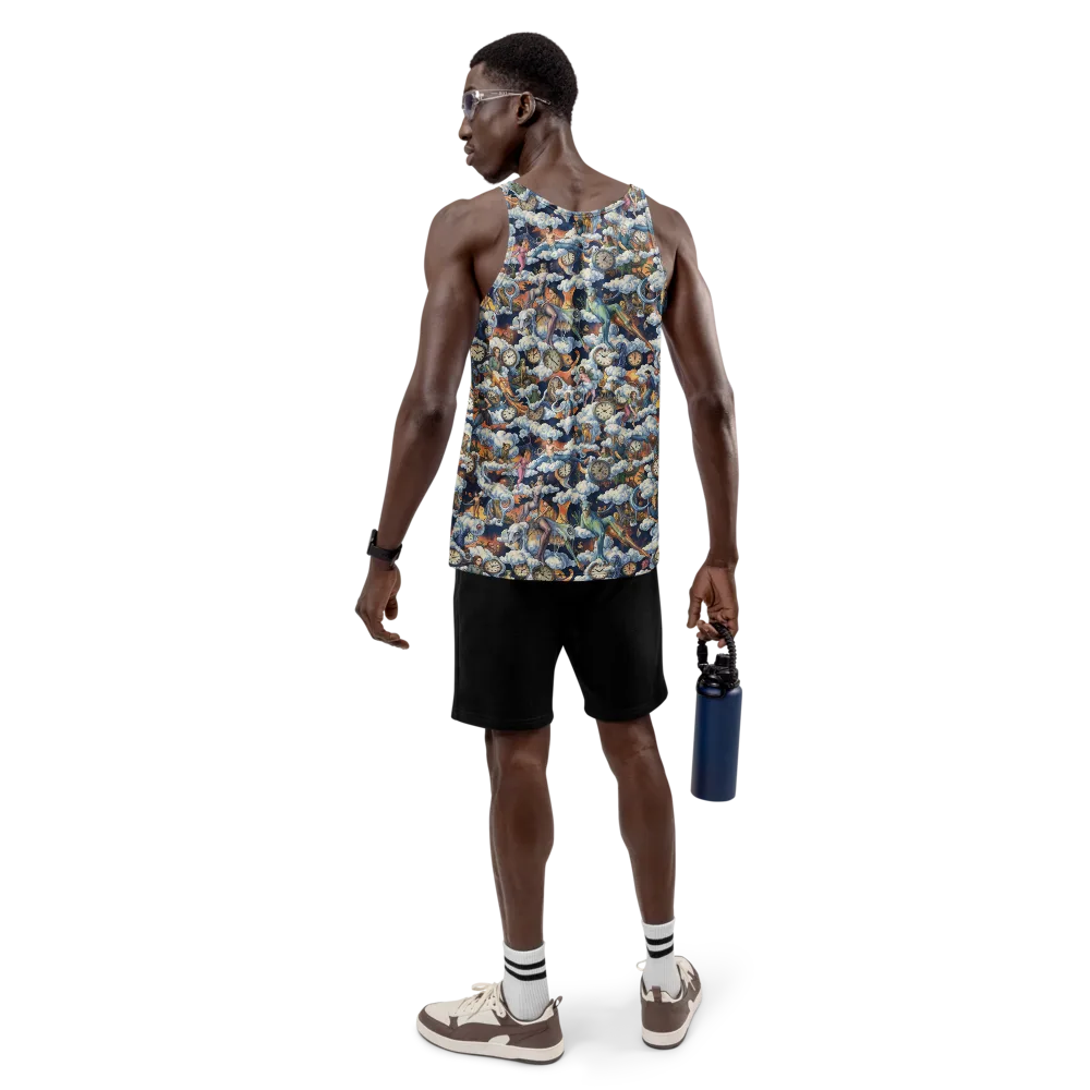 Chronicles of Cloudtime on Men's Tank Top — Back