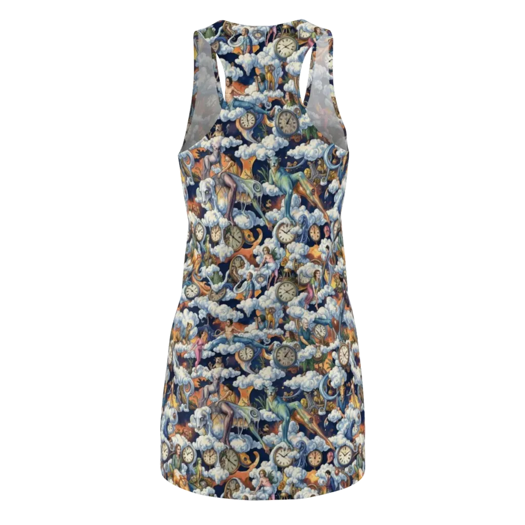 Chronicles of Cloudtime on Racerback Dress — Back
