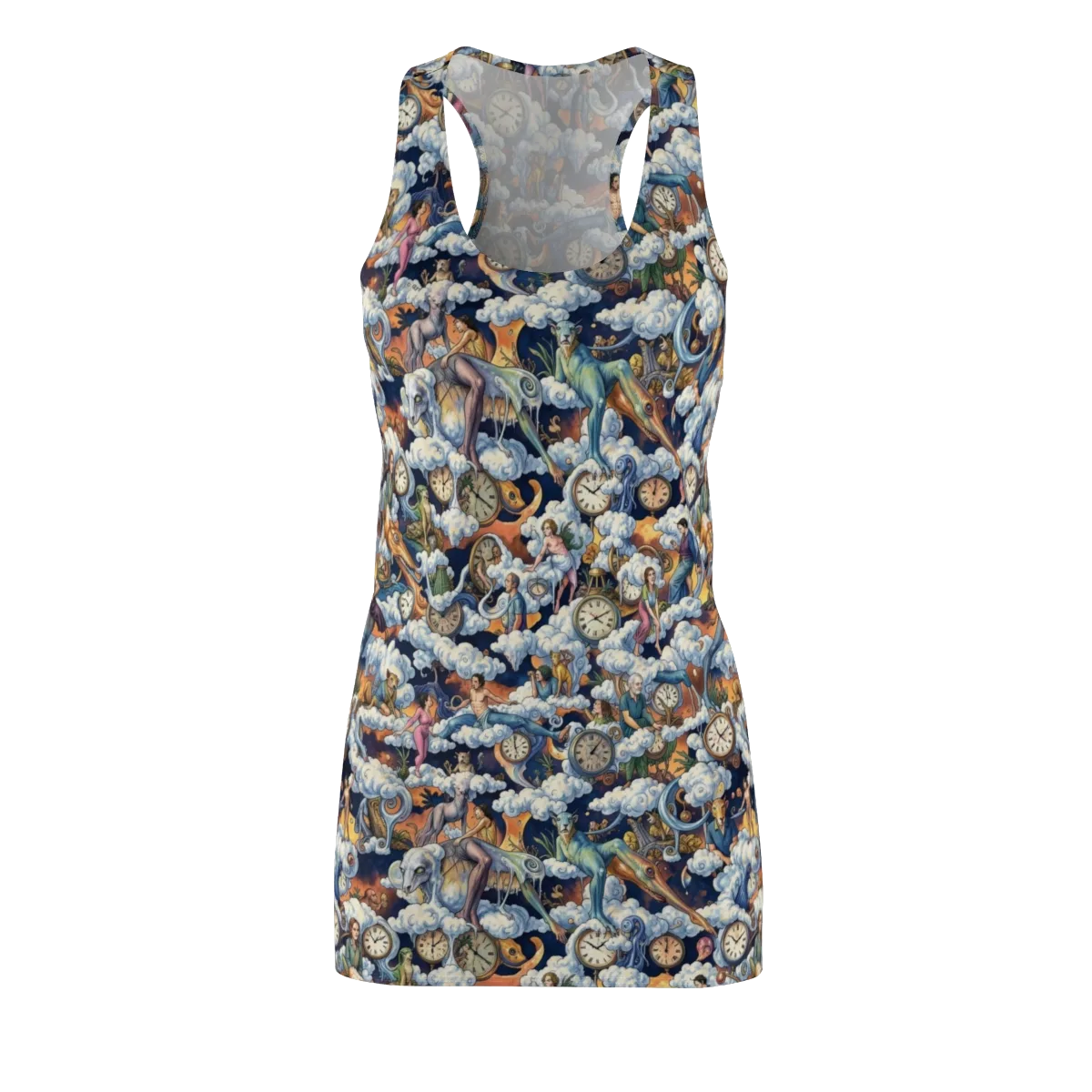 Chronicles of Cloudtime on Racerback Dress — Front