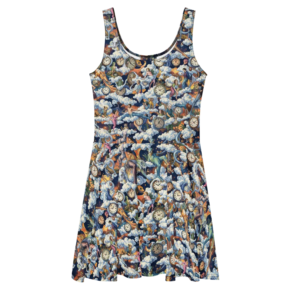 Chronicles of Cloudtime on Skater Dress — Front