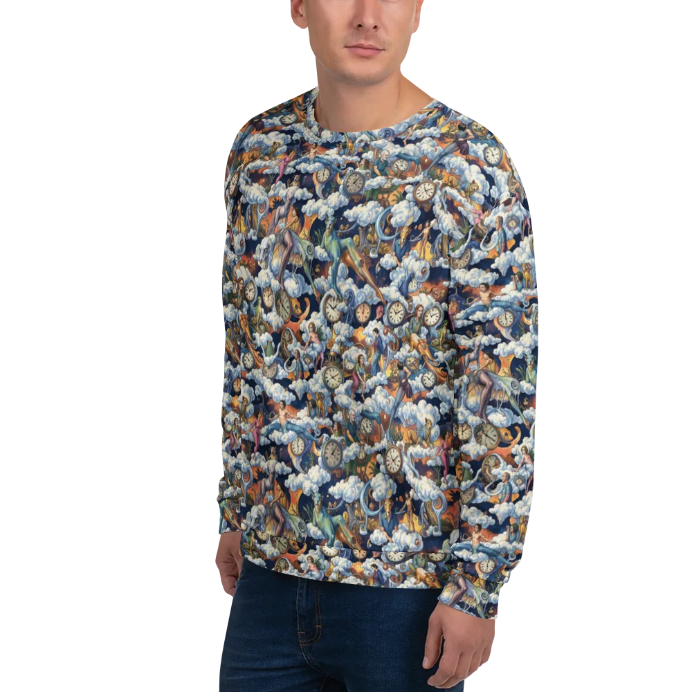 Chronicles of Cloudtime on Sweatshirt — Left Front