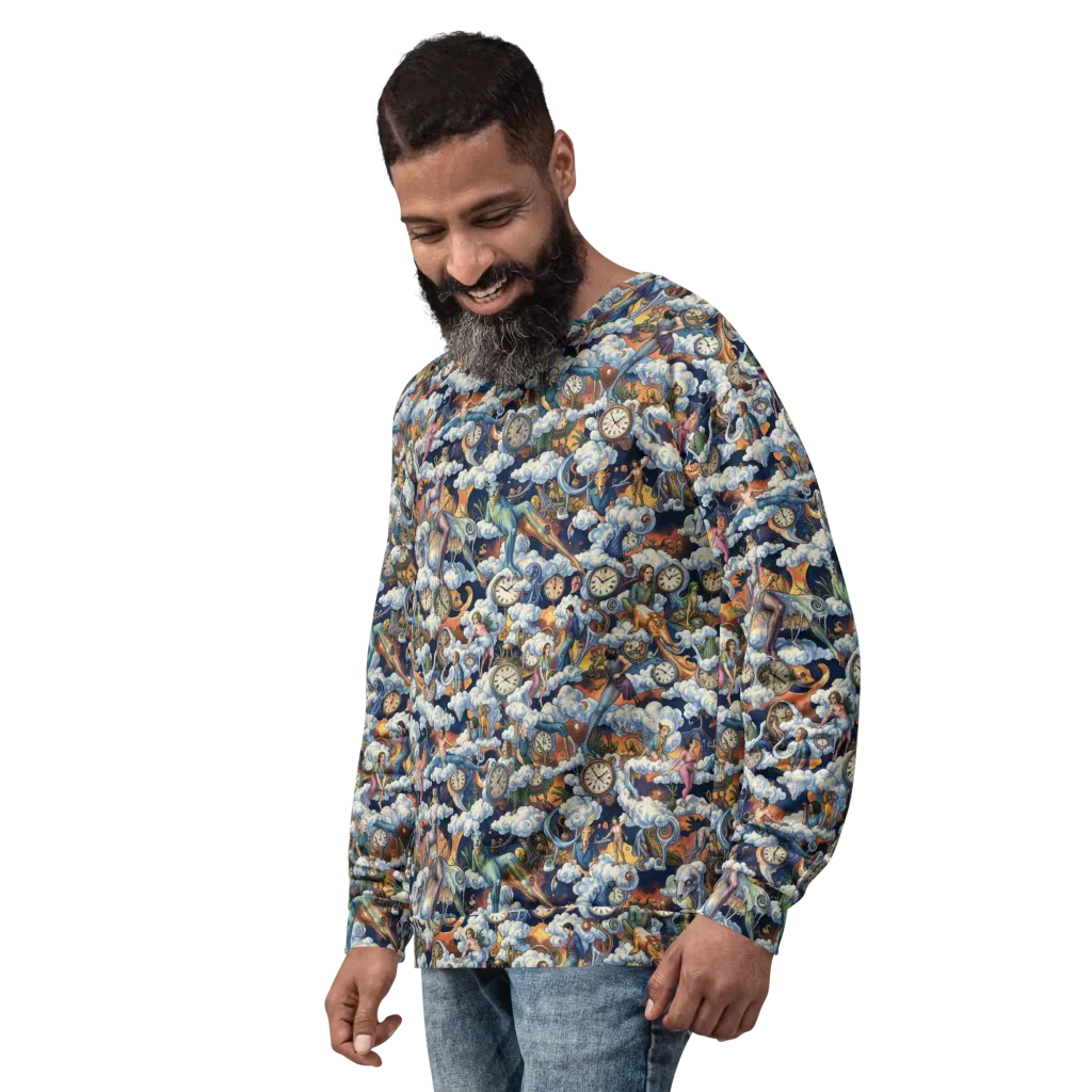 Chronicles of Cloudtime on Sweatshirt — Left Front