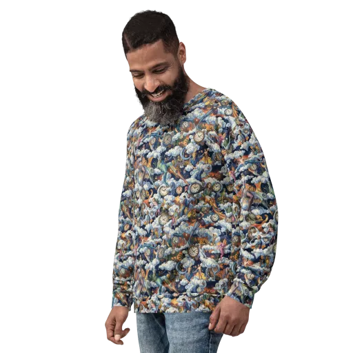 Chronicles of Cloudtime on a Sweatshirt