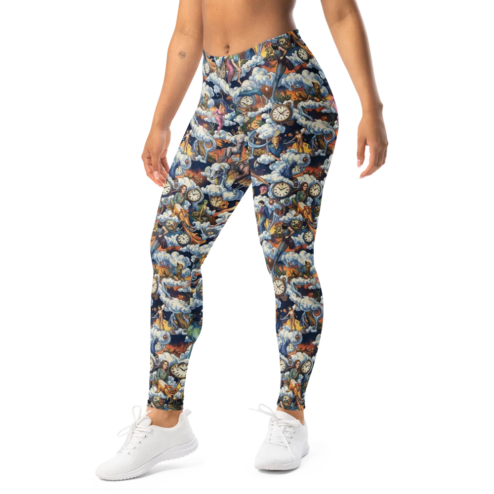 Chronicles of Cloudtime on Leggings — Left Front
