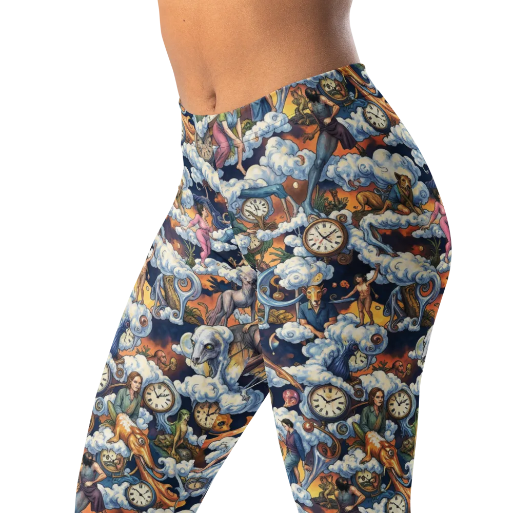 Chronicles of Cloudtime on Leggings — Left Front