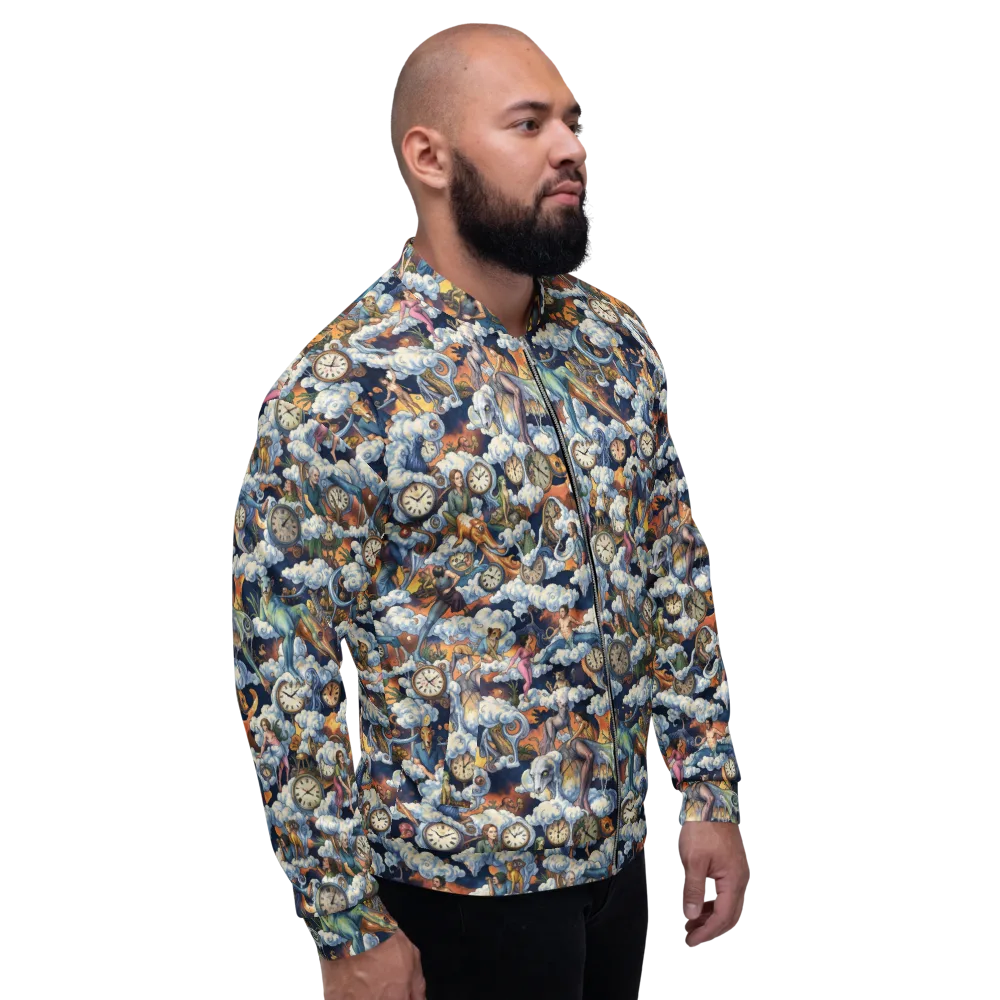 Chronicles of Cloudtime on Bomber Jacket — Right