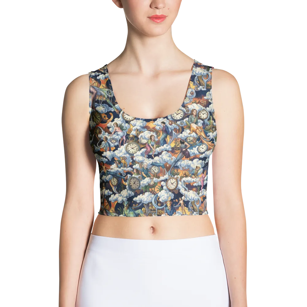Chronicles of Cloudtime on Crop Top — Front