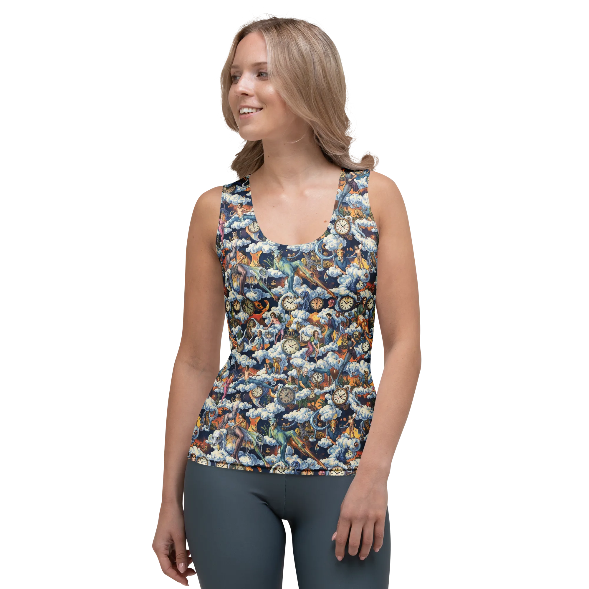 Chronicles of Cloudtime on Women's Tank Top — Front