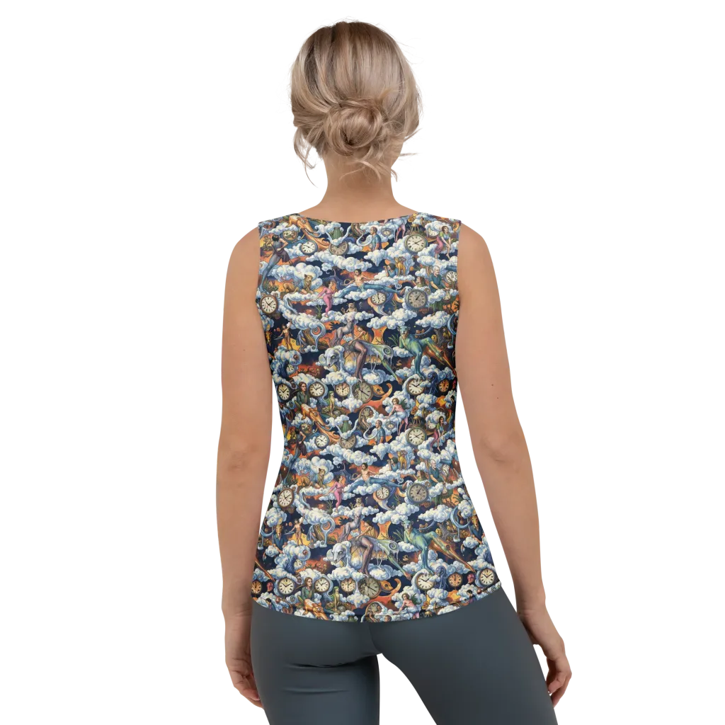 Chronicles of Cloudtime on Women's Tank Top — Back