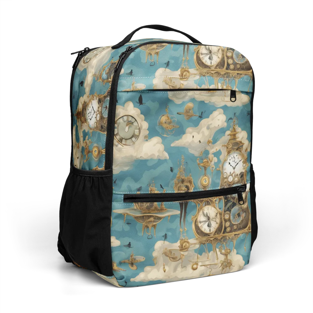 Clockwork Reverie on Utility Backpack — Right Front