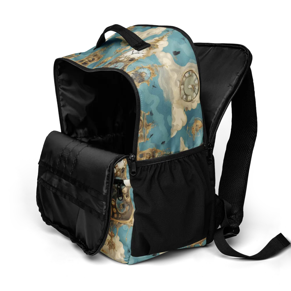 Clockwork Reverie on Utility Backpack — Product details 2