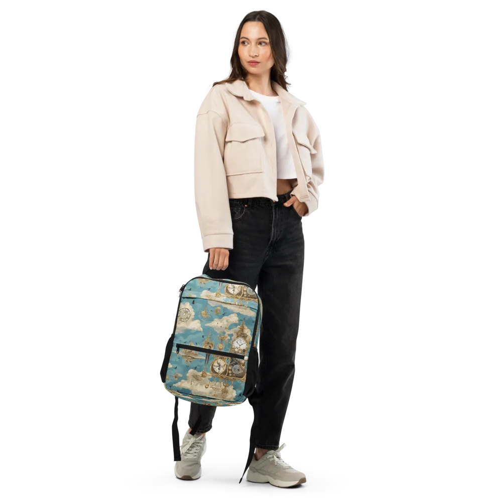 Clockwork Reverie on Utility Backpack — Front