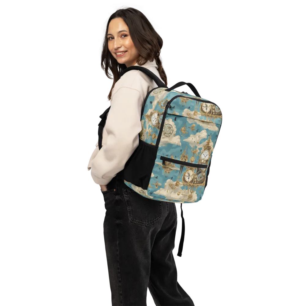 Clockwork Reverie on Utility Backpack — Back