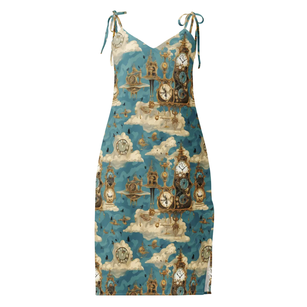 Clockwork Reverie on Slip Dress — Front