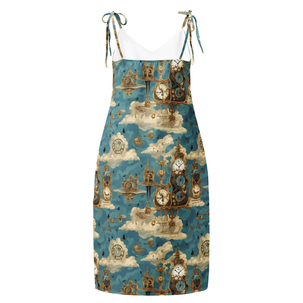 Clockwork Reverie on Slip Dress — Back