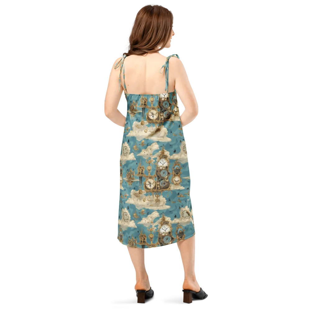 Clockwork Reverie on Slip Dress — Back
