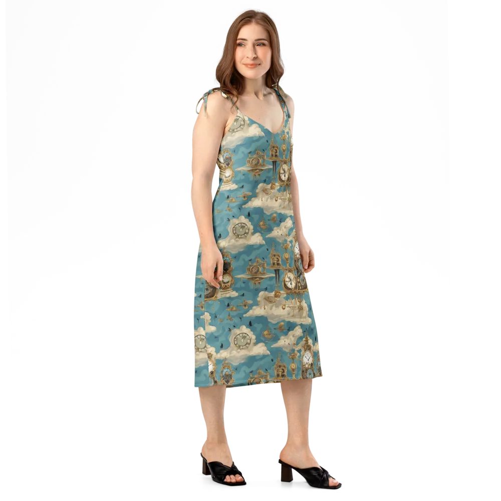 Clockwork Reverie on Slip Dress — Right Front