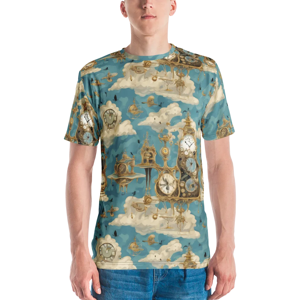 Clockwork Reverie on Men's Crew Neck T-Shirt — Front