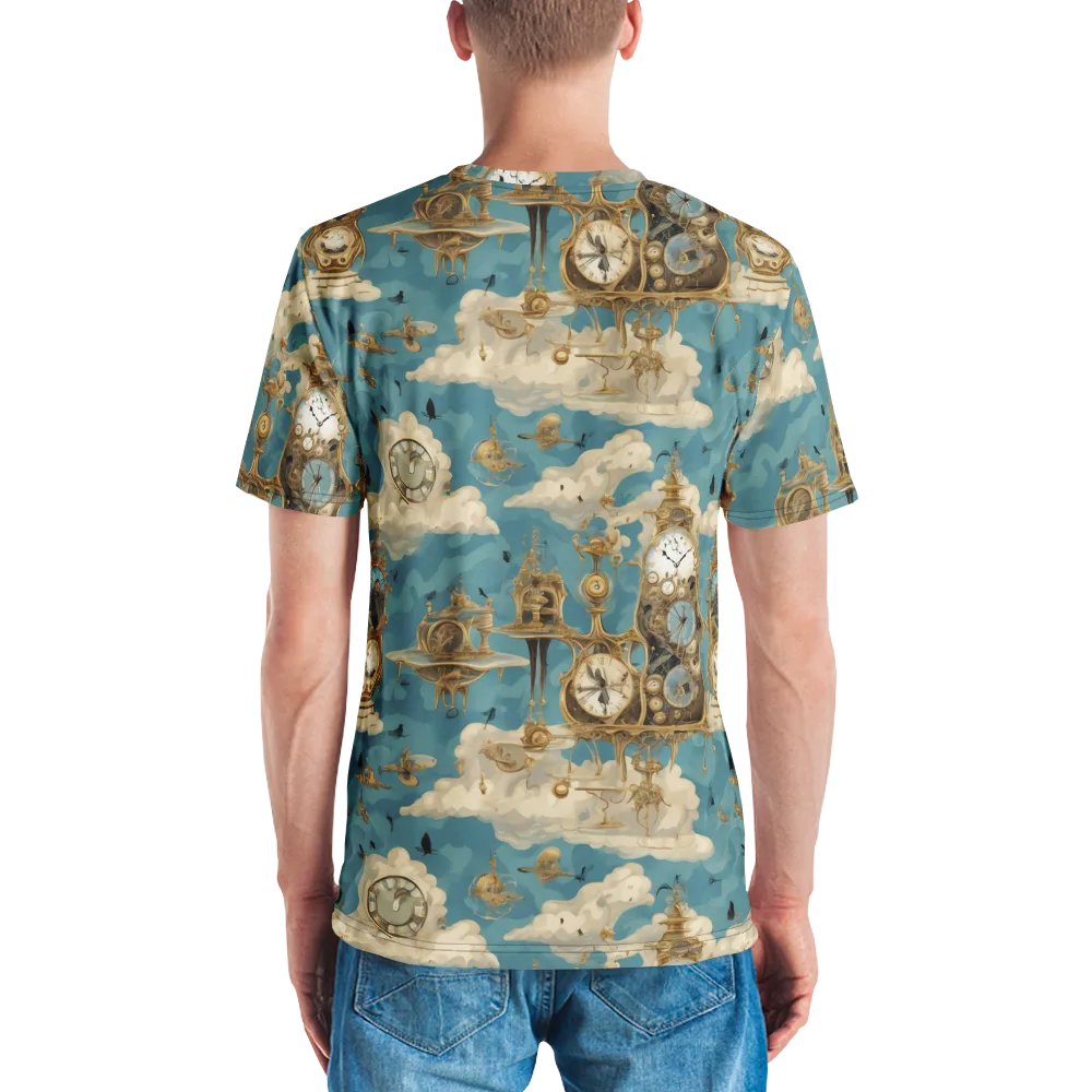 Clockwork Reverie on Men's Crew Neck T-Shirt — Back