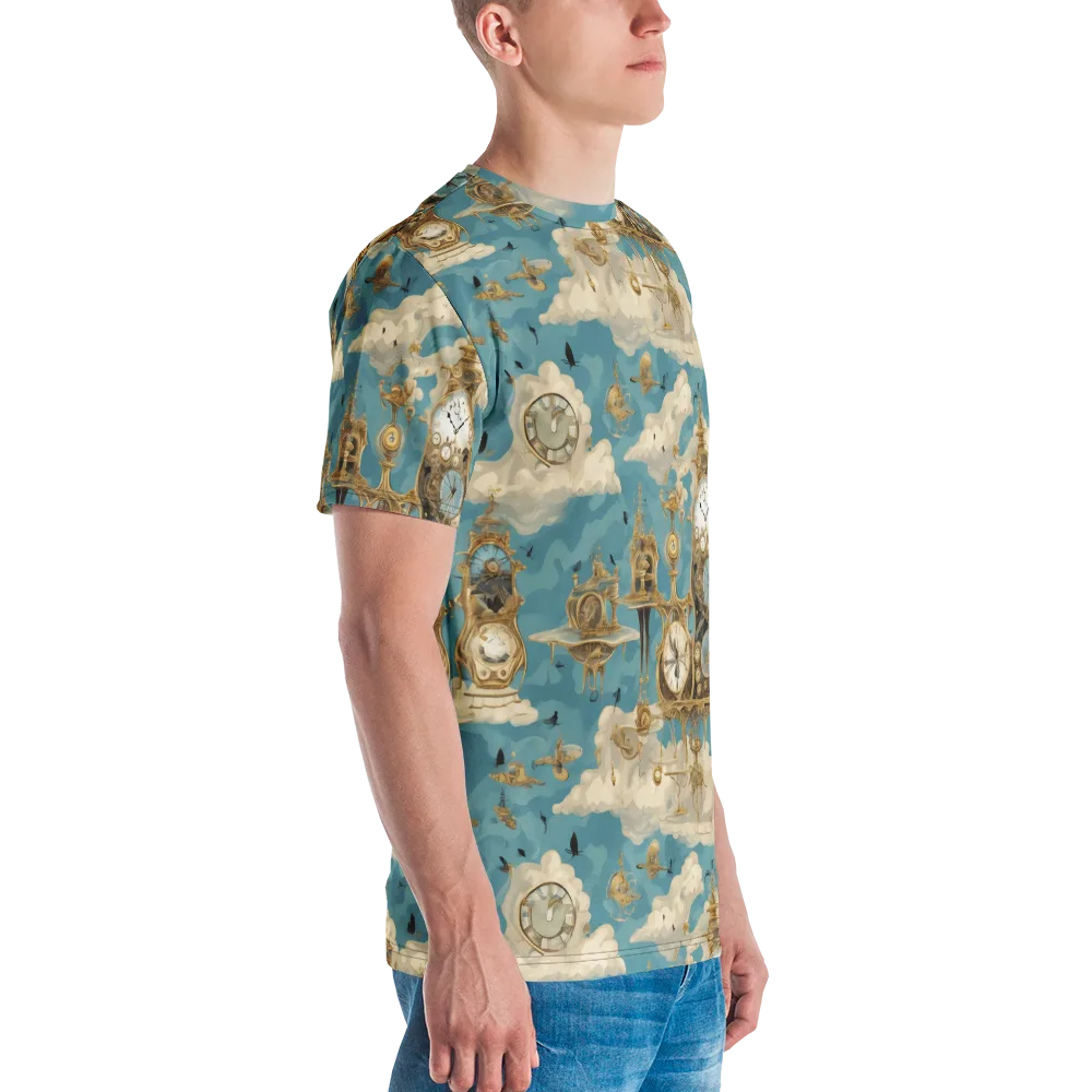 Clockwork Reverie on Men's Crew Neck T-Shirt — Right