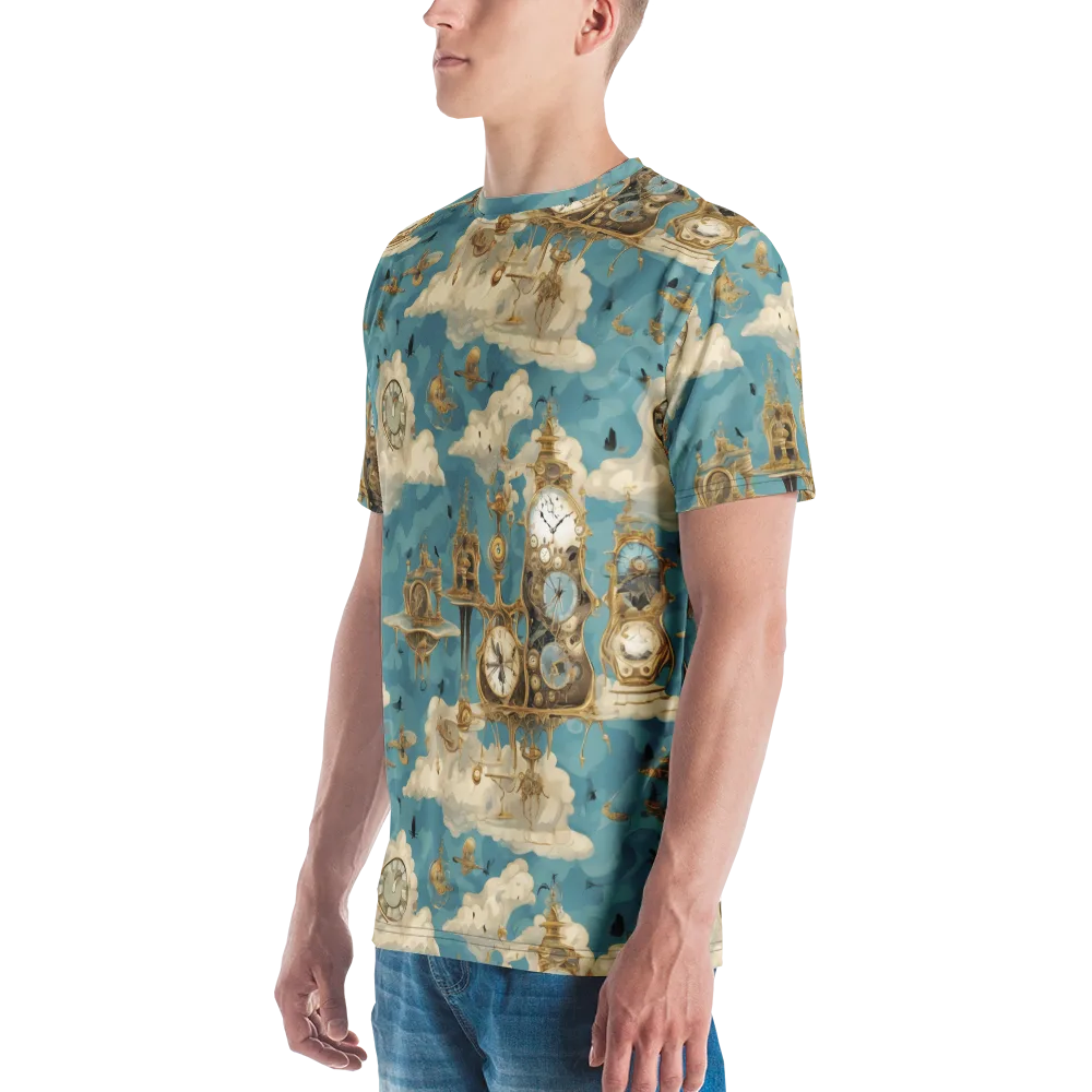 Clockwork Reverie on Men's Crew Neck T-Shirt — Left