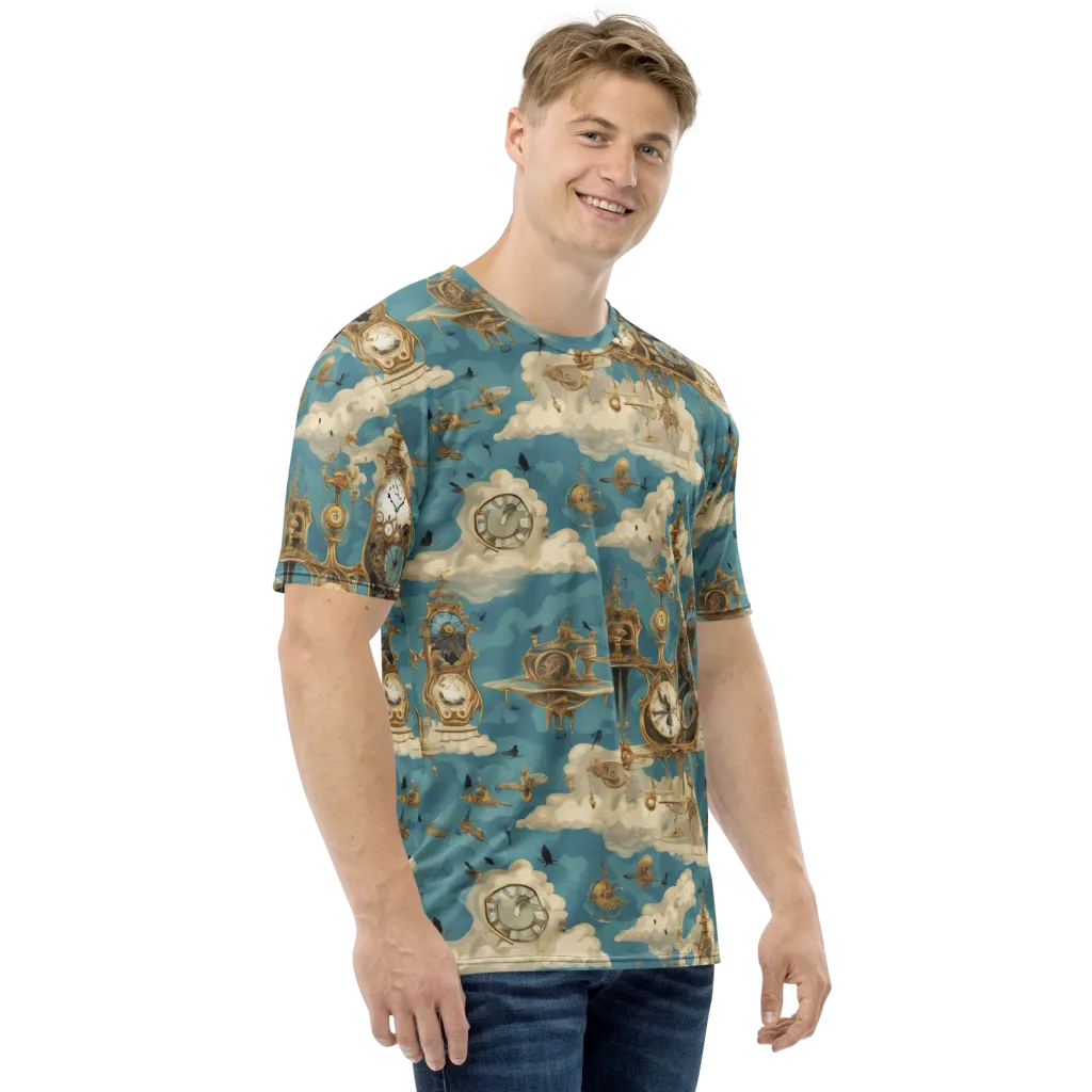 Clockwork Reverie on Men's Crew Neck T-Shirt — Right
