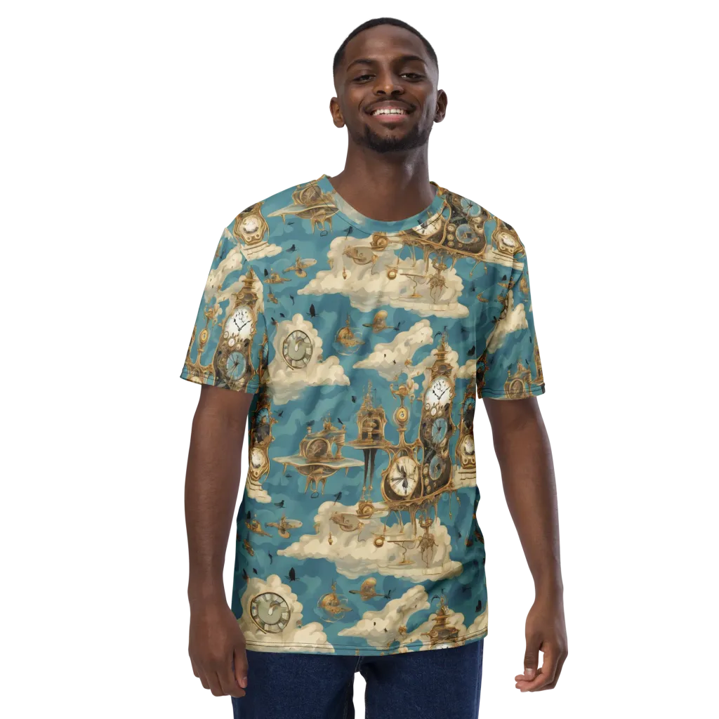 Clockwork Reverie on Men's Crew Neck T-Shirt — Front