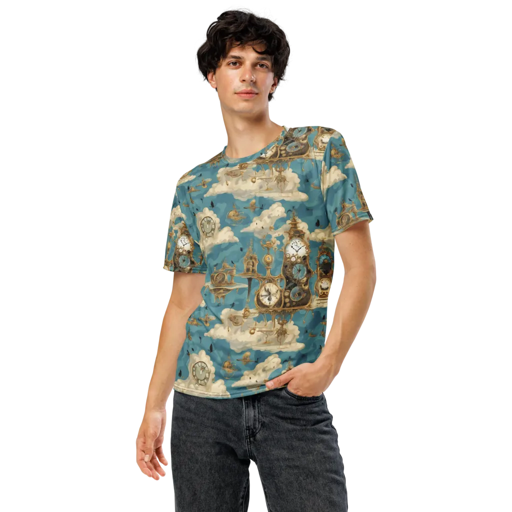 Clockwork Reverie on Men's Crew Neck T-Shirt — Front