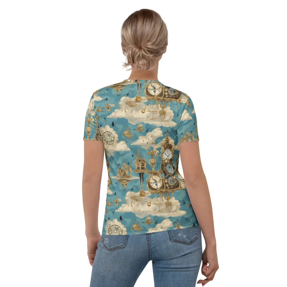 Clockwork Reverie on Women's Crew Neck T-Shirt — Back