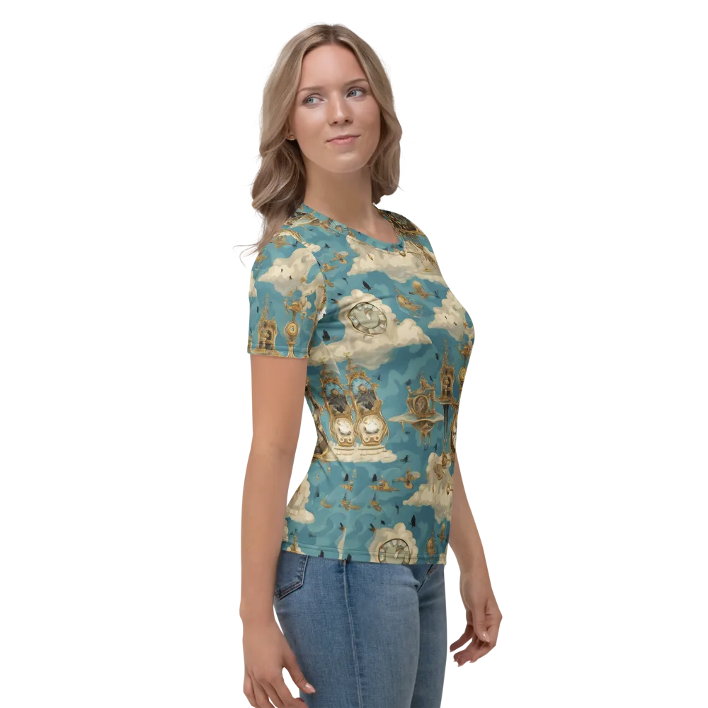 Clockwork Reverie on Women's Crew Neck T-Shirt — Right