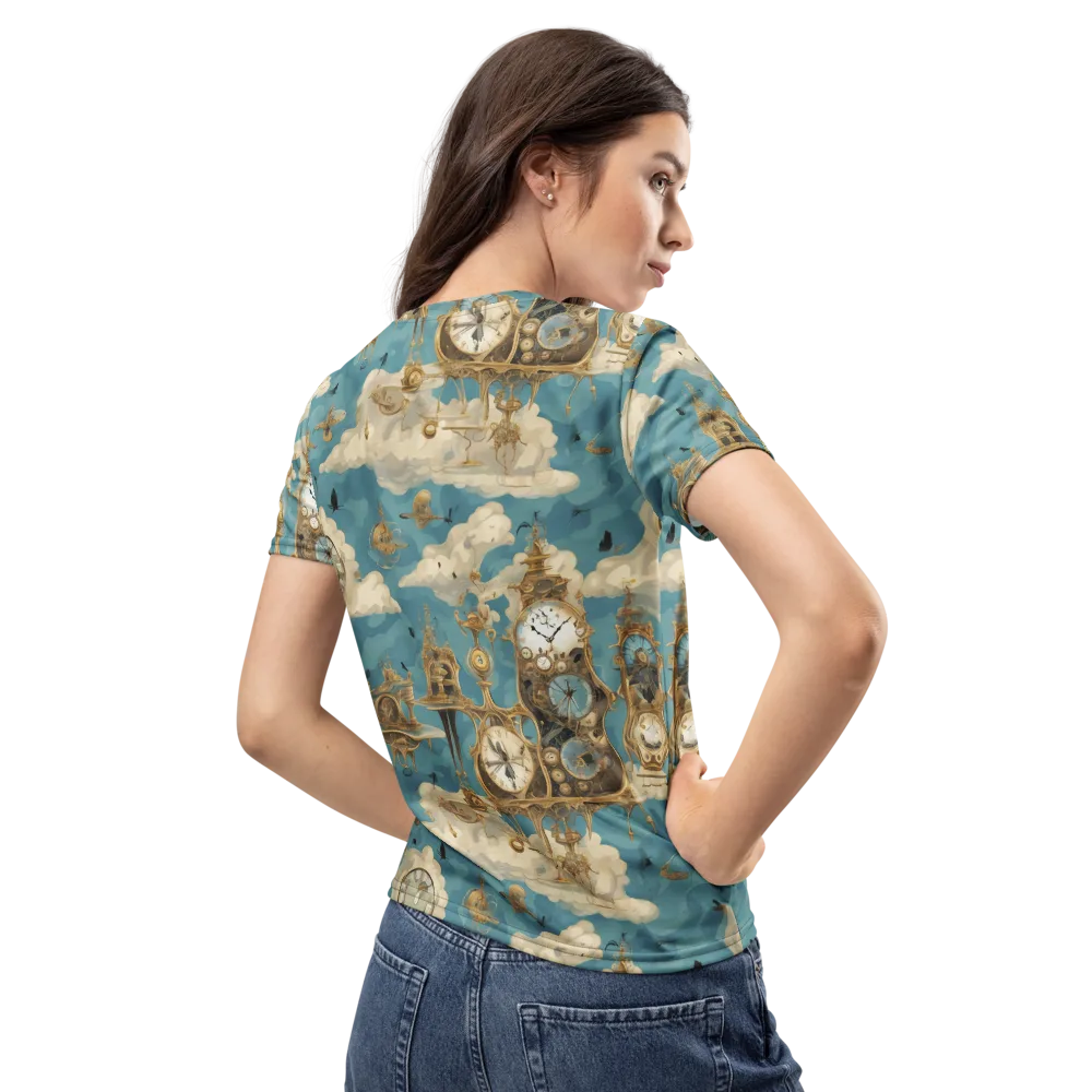 Clockwork Reverie on Women's Crew Neck T-Shirt — Back