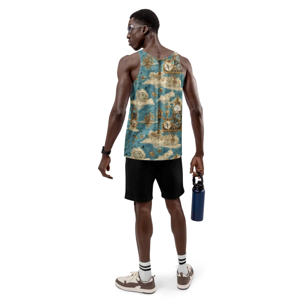 Clockwork Reverie on Men's Tank Top — Back